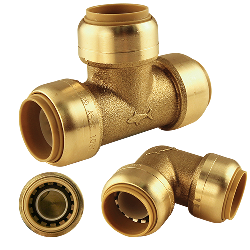 system sharkbite universal plumbing brass quick connection